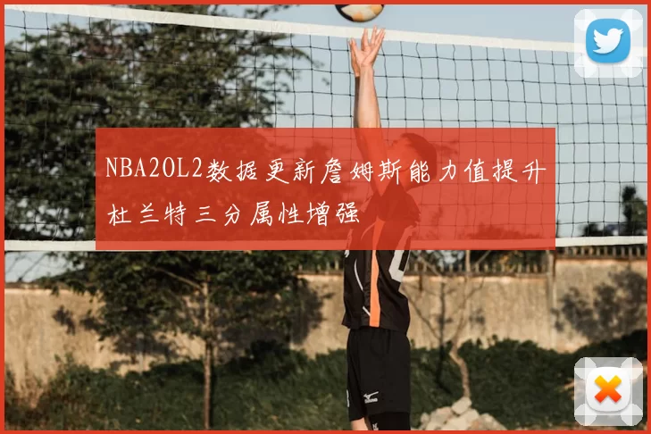 NBA2OL2数据更新詹姆斯能力值提升杜兰特三分属性增强