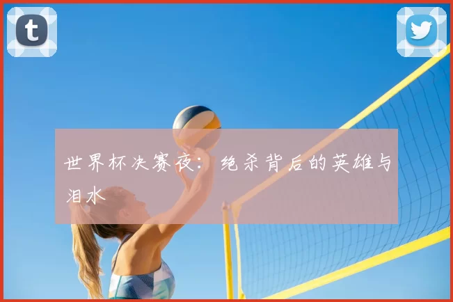 世界杯决赛夜：绝杀背后的英雄与泪水